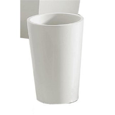 TATARA GROUP Tatara Group  ET5H Elegant Collection Tumbler - White Resin -pack of 3 ET5H